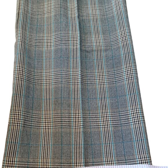 Catherine Stewart grey plaid trouser pants size 10 - Picture 3 of 7
